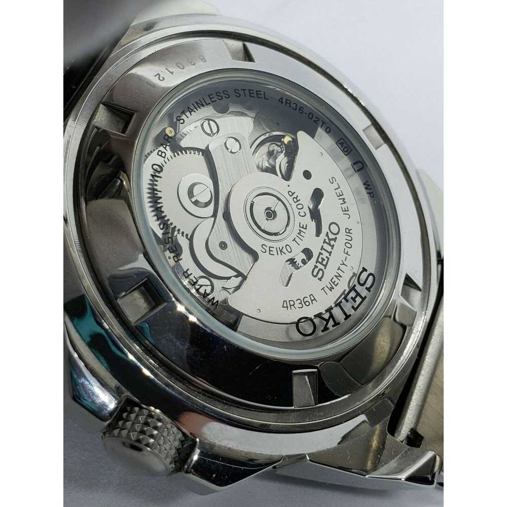 Seiko SEIKO 5 Ice Monster 4R36-02T0 Automatic Wat… - image 4