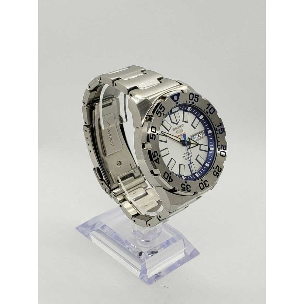 Seiko SEIKO 5 Ice Monster 4R36-02T0 Automatic Wat… - image 9