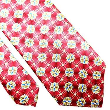 Jos. A. Bank Jos A Bank Silk Tie Geometric Floral 