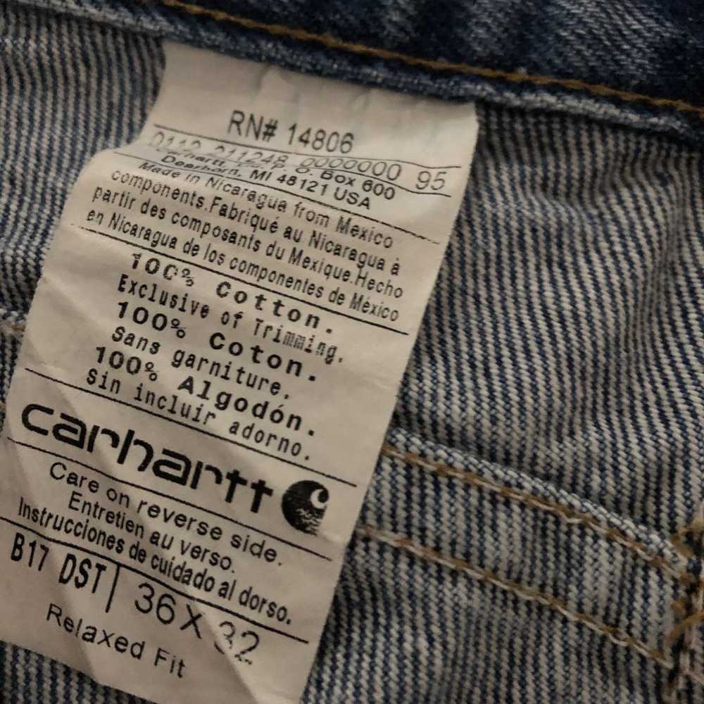 Carhartt × Vintage Vintage 1990s Carhartt Jeans S… - image 8