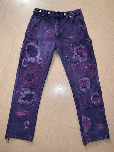 Carhartt Vintage Custom Painted Tie Dye Jeans