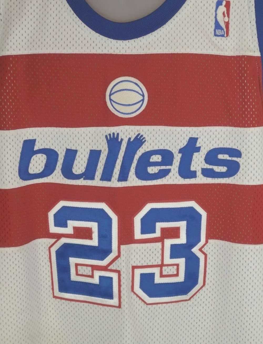 NBA × Nike × Vintage Jordan bullets Jersey rare wizar… - Gem