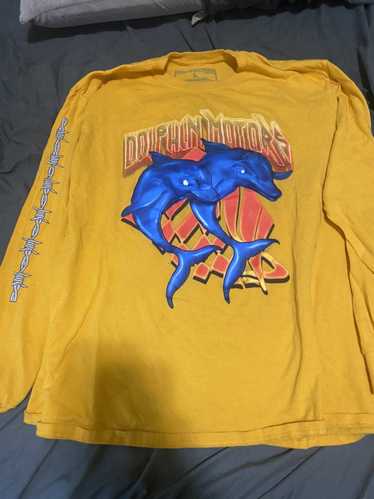 Pink dolphin hotsell long sleeve shirt