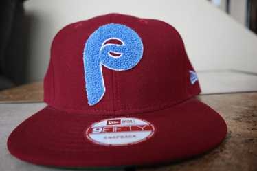 59FIFTY Philadelphia Phillies Retro Cream/Cardinal/Sky Blue National League Centennial Patch