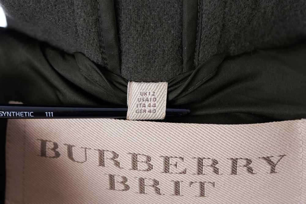 Burberry Burberry Brit Wool Toggle Duffle Coat Ho… - image 9