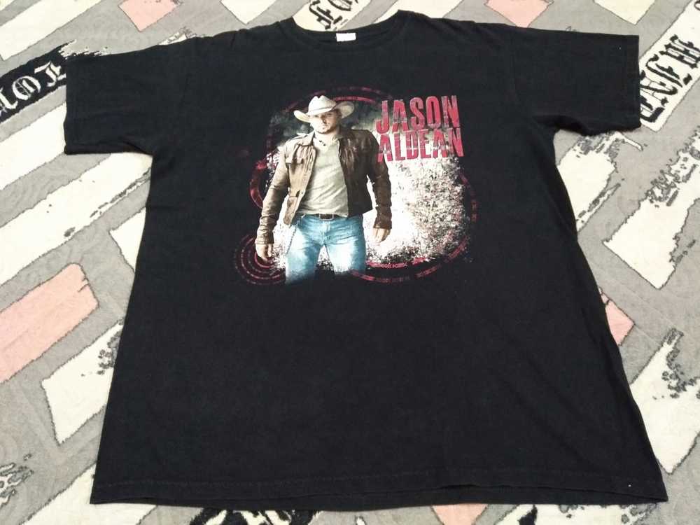 Band Tees Jason Aldean singer tour t shirt - image 5
