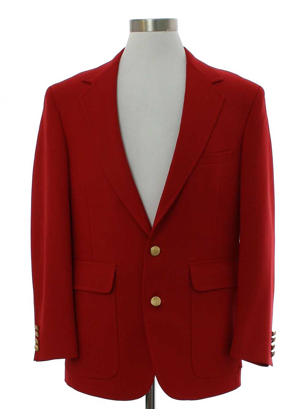 1970's Visa Mens Mod Visa Corporate Blazer Style … - image 1