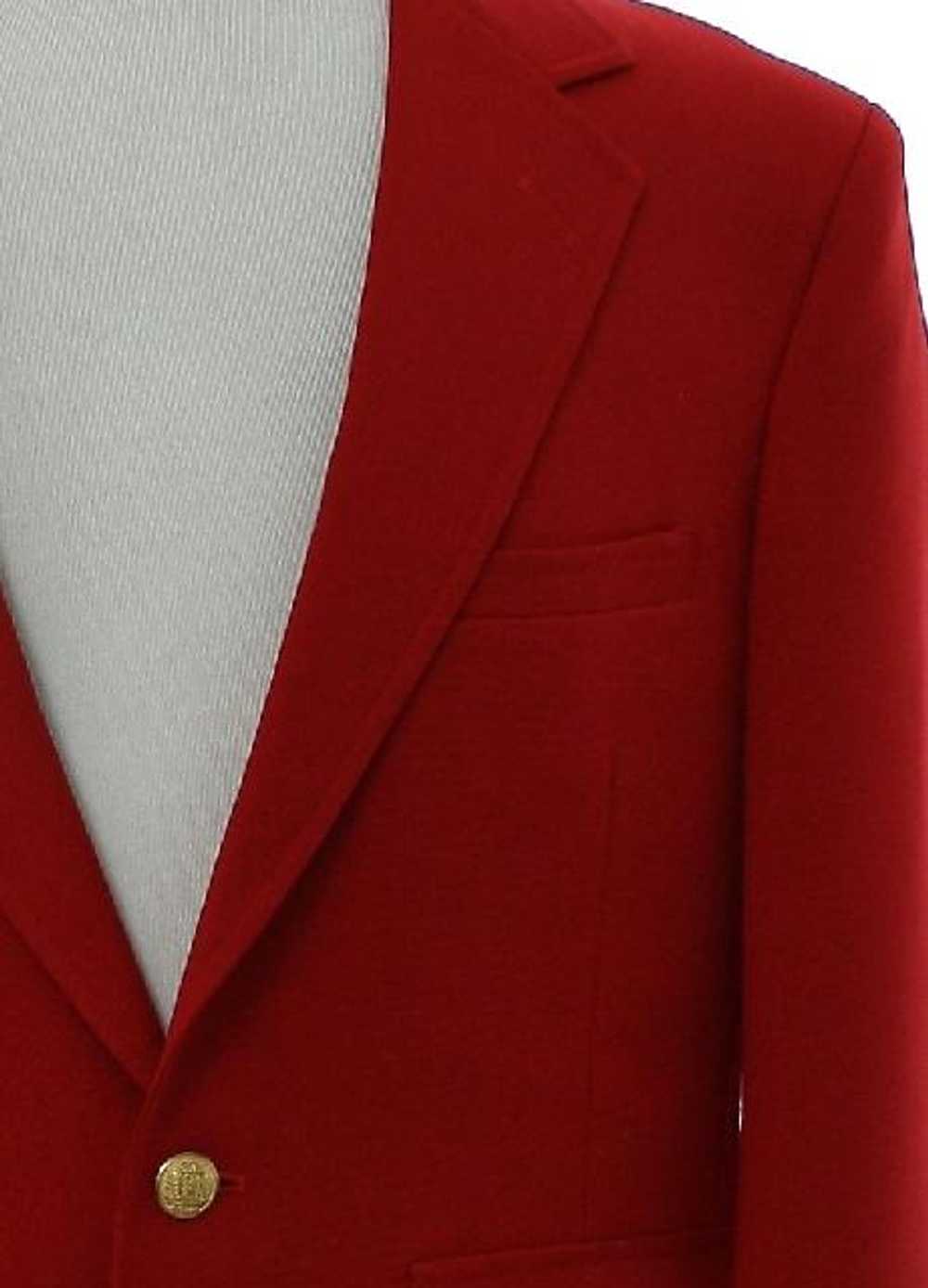 1970's Visa Mens Mod Visa Corporate Blazer Style … - image 2