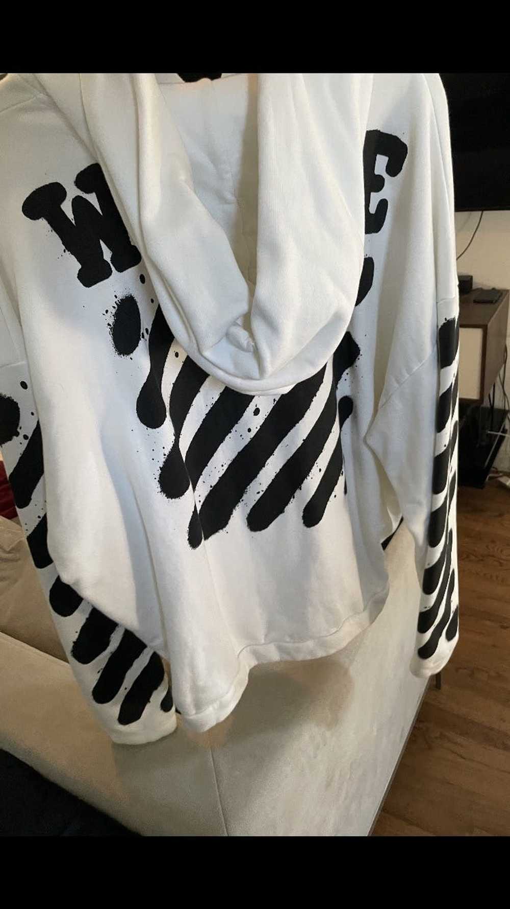 Off-White Off-White Diagonal Caution Tape Hoodie - image 6