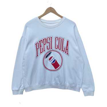 Japanese Brand × Pepsi PEPSI COLA SWEATSHIRT WHIT… - image 1