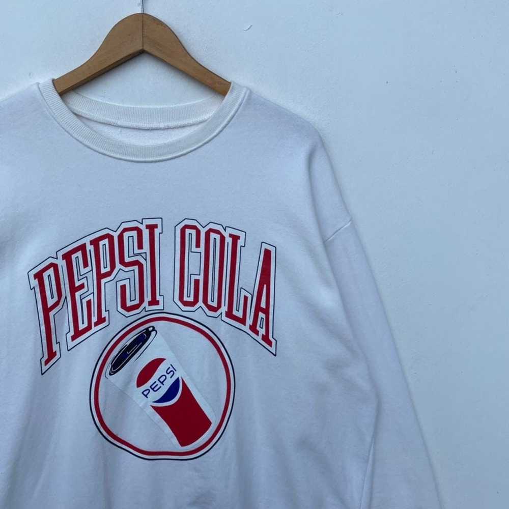 Japanese Brand × Pepsi PEPSI COLA SWEATSHIRT WHIT… - image 3