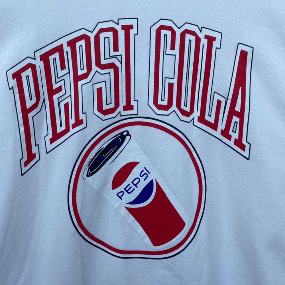 Japanese Brand × Pepsi PEPSI COLA SWEATSHIRT WHIT… - image 4