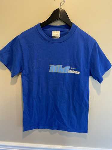 Nike Vintage nike athletics tee blue small y2k