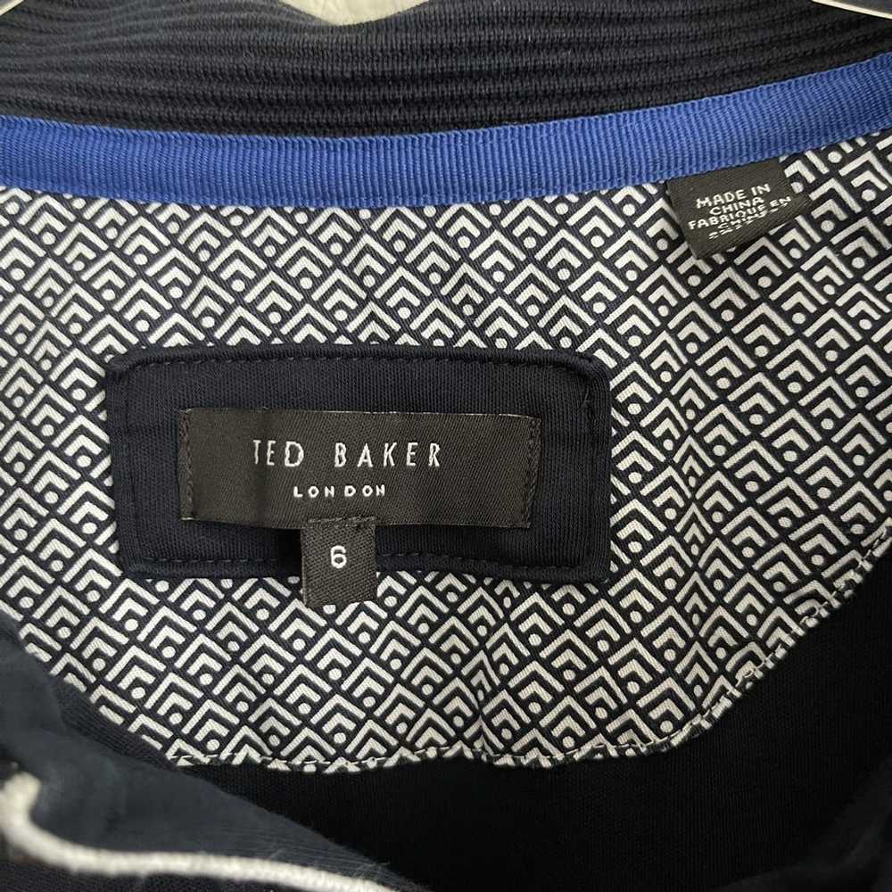 Ted Baker Ted Baker London Long Sleeve Polo Navy … - image 5