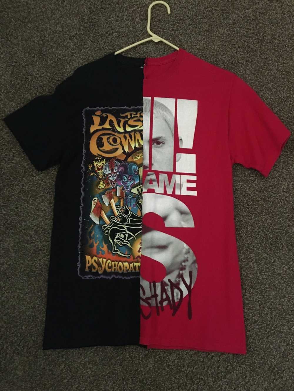 Custom × Vintage Eminem vs ICP Vintage custom tee - image 1