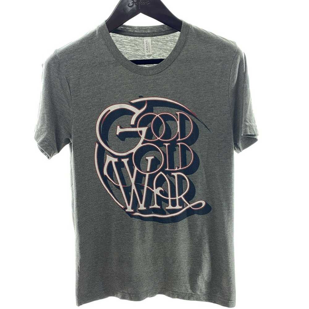 Band Tees GOOD OLD WAR M Gray T-shirt Cotton Blen… - image 1