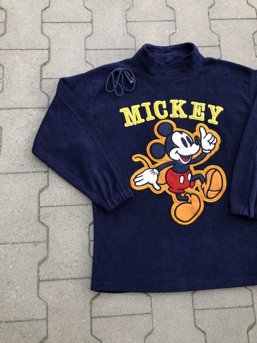 Disney × Mickey Mouse × Vintage Fleece Disney Mic… - image 3