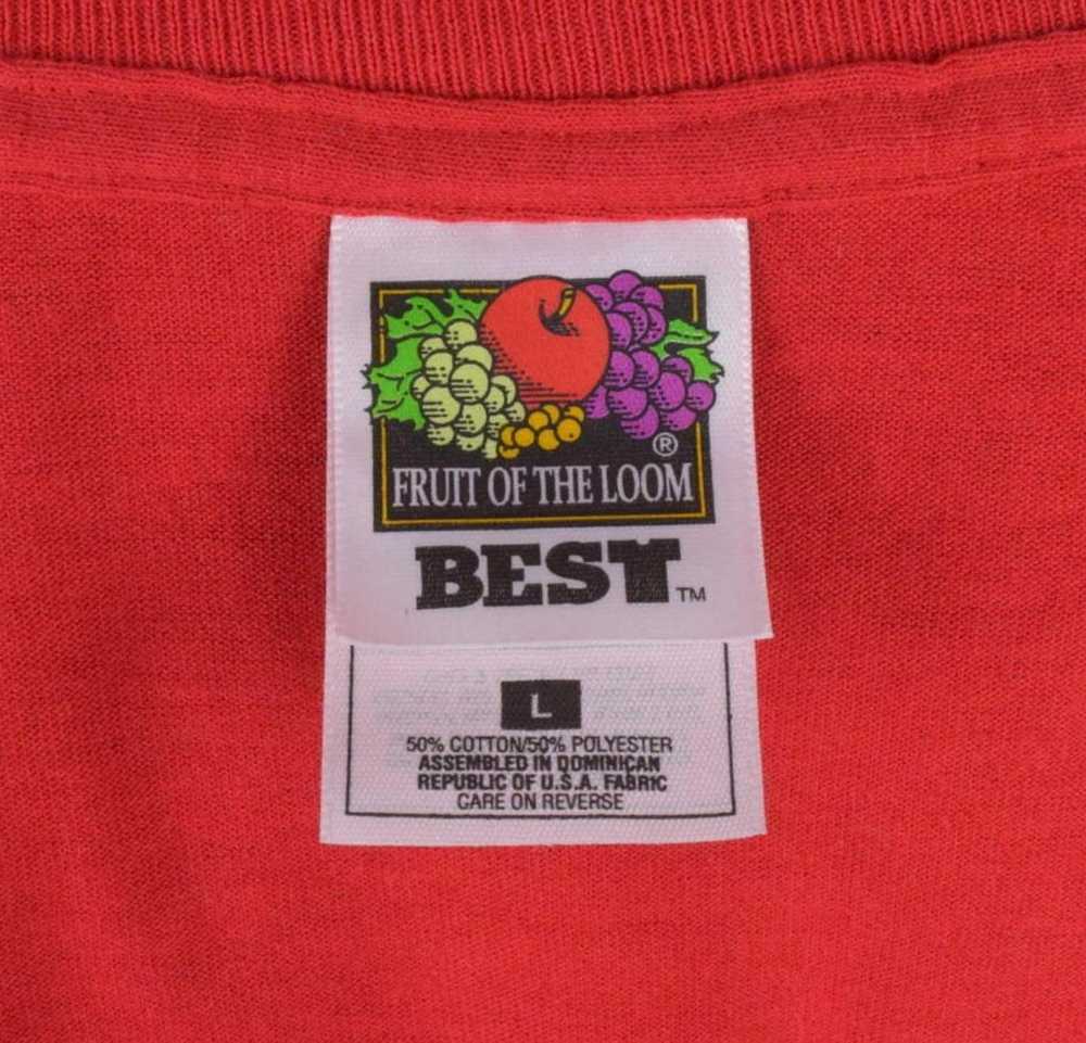 Fruit Of The Loom Vtg 90s Red Ford Family Reunion… - image 6