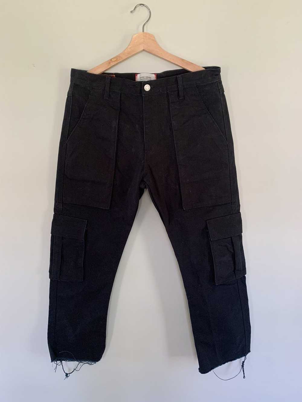 Sync Denim Sync Denim Harvard battle cargo pants - image 1