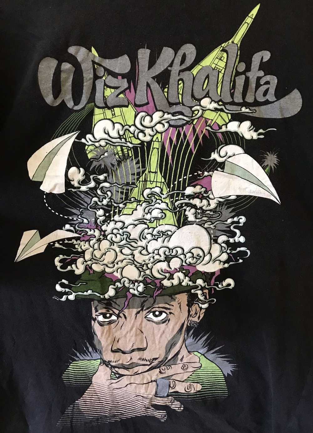 Rap Tees × Vintage × Wiz Khalifa Vintage Wiz Khal… - image 4