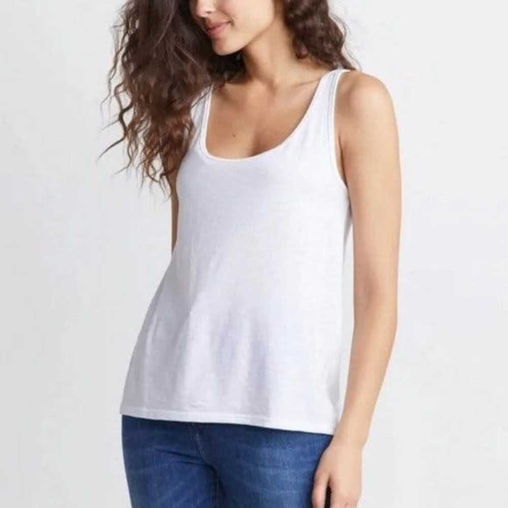 Marine Layer MARINE LAYER LOGAN WHITE TANK TOP XS - image 1