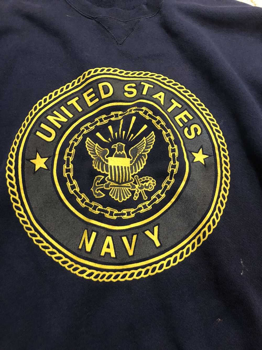 Military × Usn × Vintage Vintage us navy sweatshi… - image 2