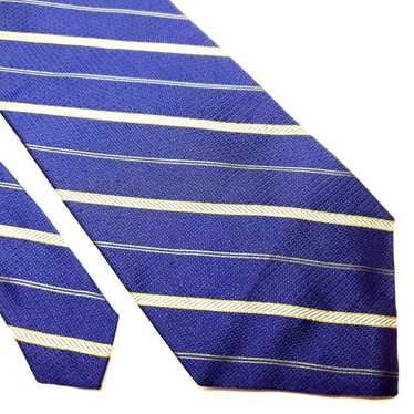 Jos. A. Bank Jos A Bank Silk Tie Woven Striped Bl… - image 1