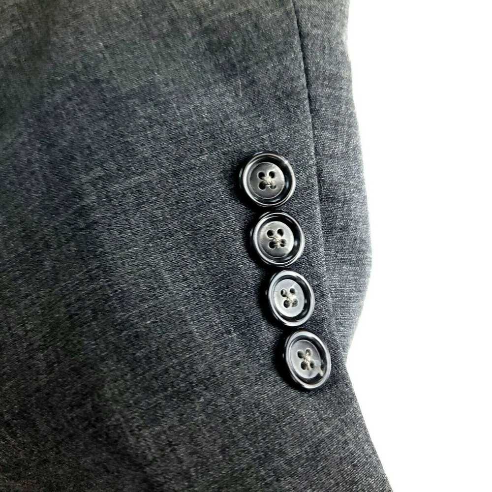 Jos. A. Bank Jos A Bank 40R 2 Button Gray Wool Bl… - image 4