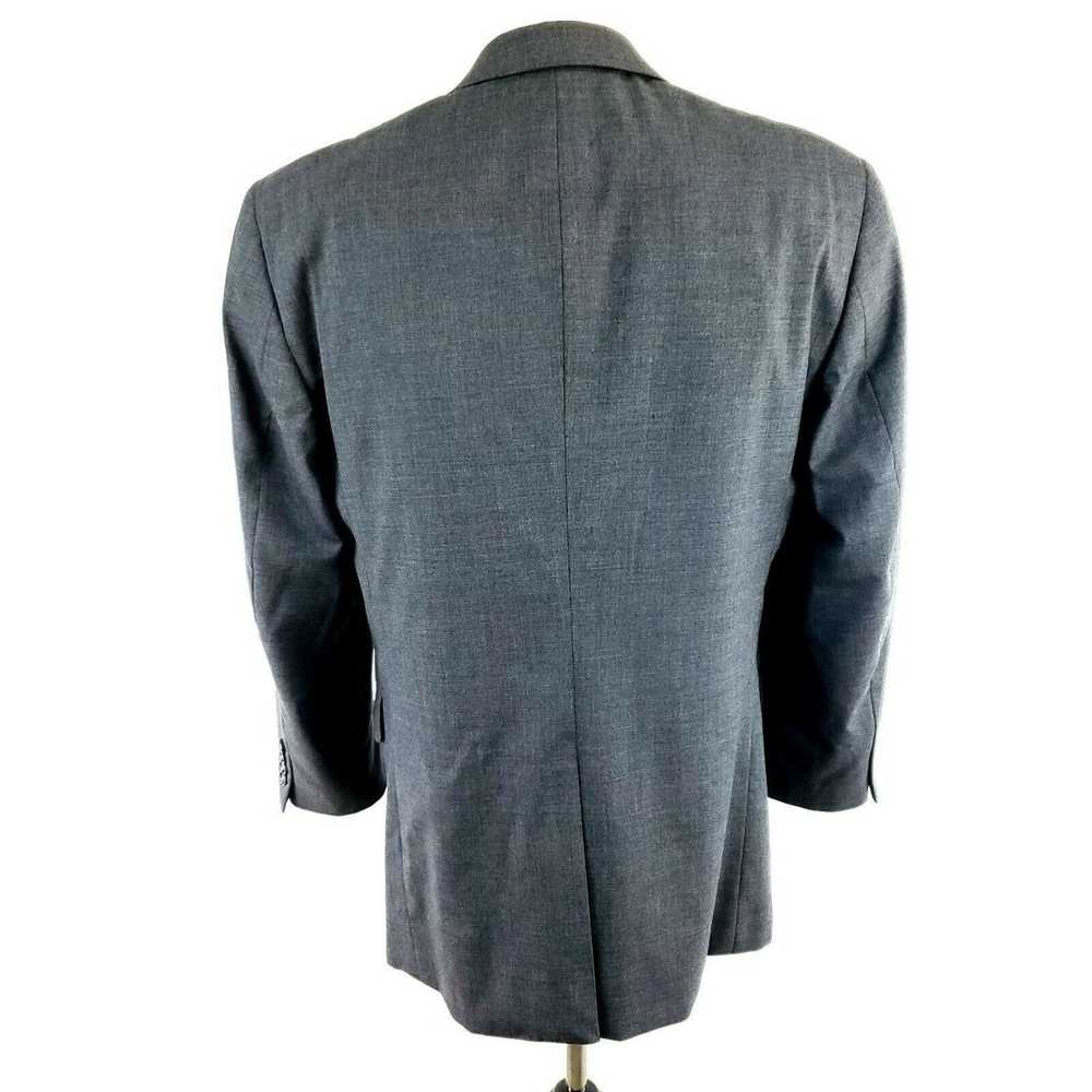 Jos. A. Bank Jos A Bank 40R 2 Button Gray Wool Bl… - image 6