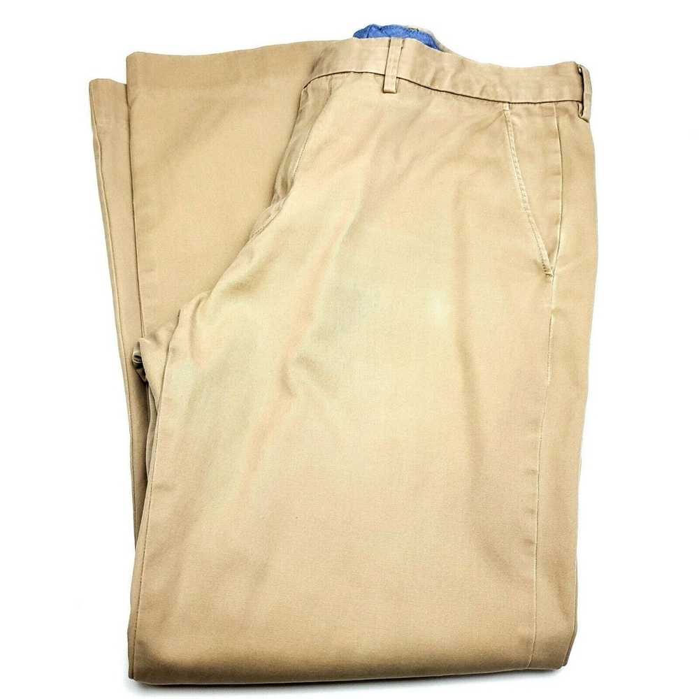 J.Crew J Crew Bowery Chino Pants Flat Front Tan M… - image 1