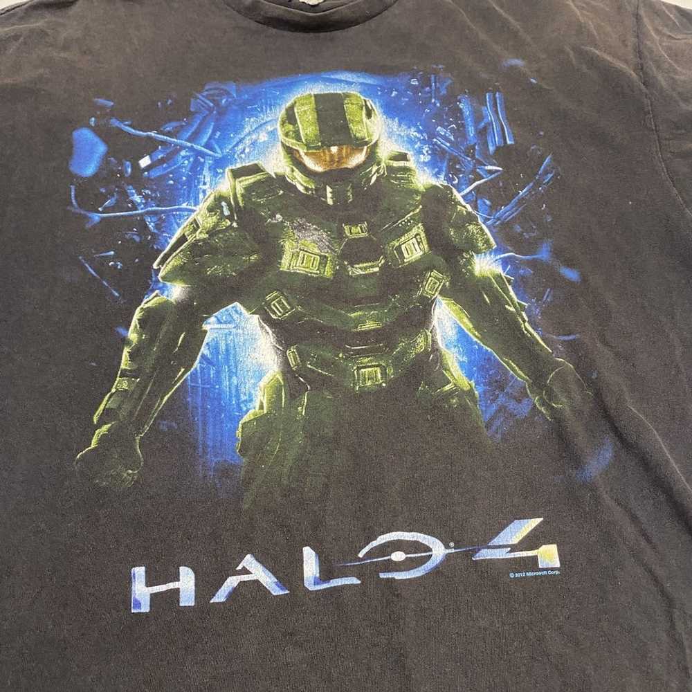 Halo × Streetwear × Xbox 360 Faded Halo 4 Tee - image 1