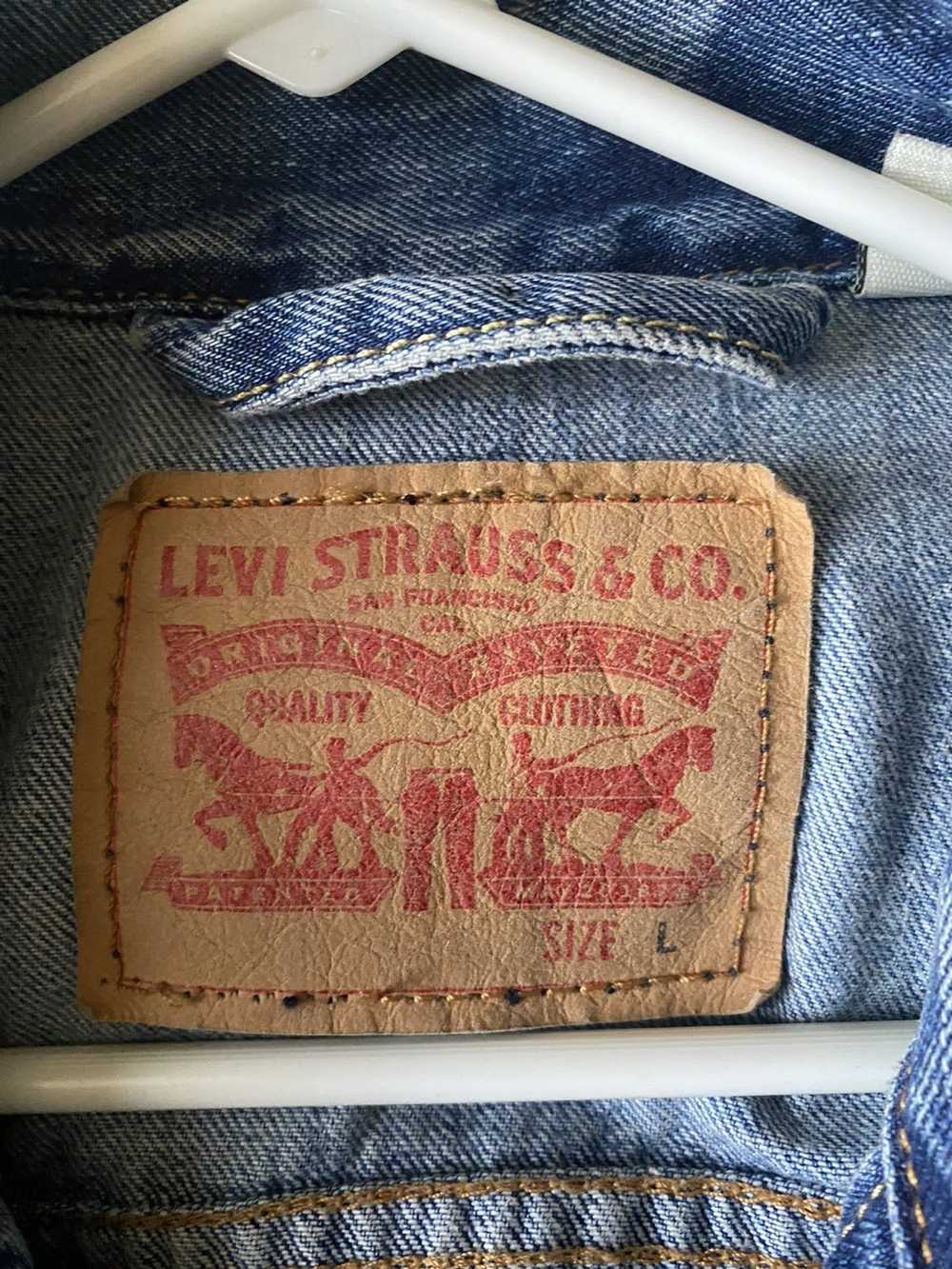 Levi's Levi’s Denim Blue Jacket - image 3