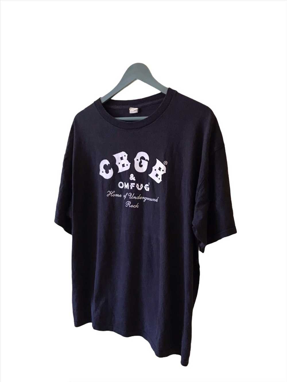 Rock T Shirt × Vintage Vintage CBGB & OMFUG Home … - image 2