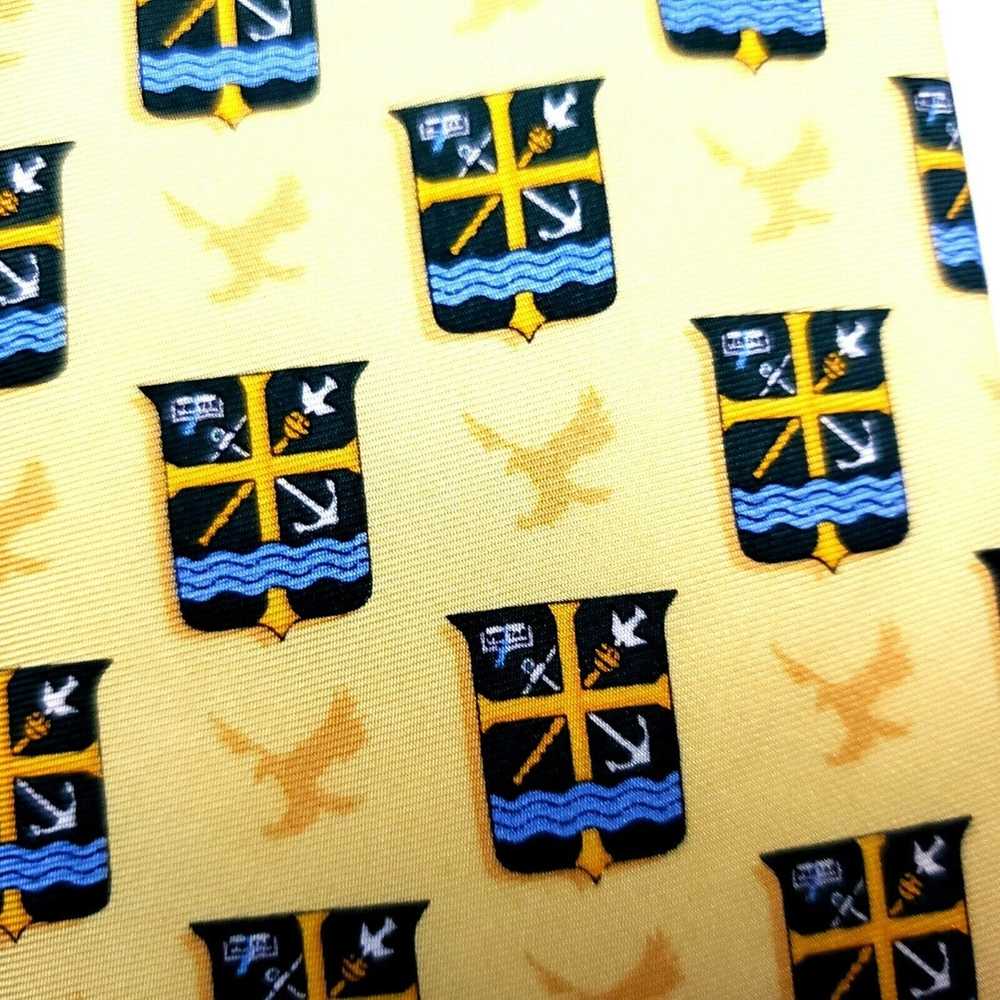 Bird Dog Bay Bird Dog Bay Yellow Silk Tie Novelty… - image 2