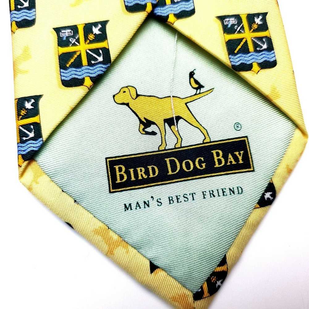 Bird Dog Bay Bird Dog Bay Yellow Silk Tie Novelty… - image 3