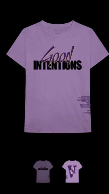 Vlone Vlone x Nav Good Intentions Purple Doves Tee