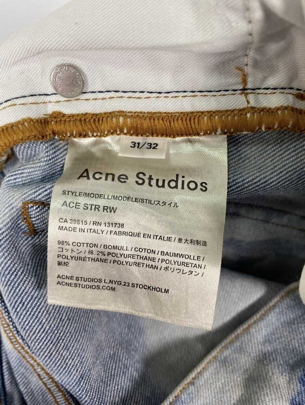 Acne Studios Acne Studios custom jeans (31/32) - image 7