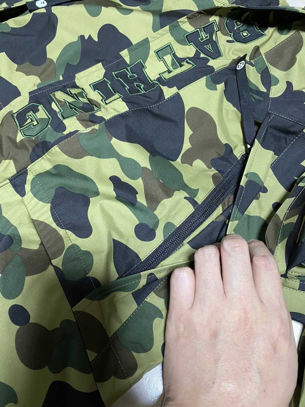 Bape BAPE GORE-TEX snowboard jacket Green Camo - image 11