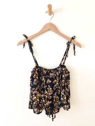 Carny Couture Floral Rayon Cami