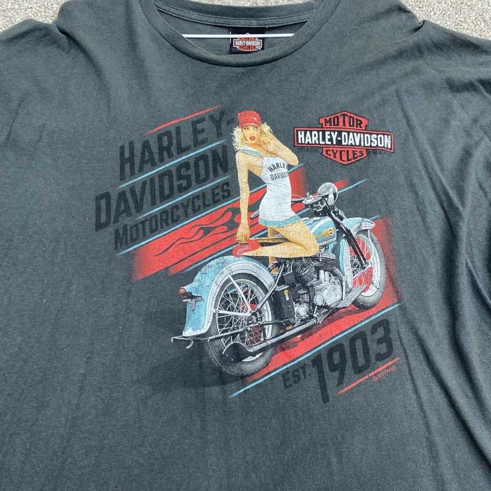 Harley Davidson Harley Davidson Shirt Adult 2XL X… - image 2