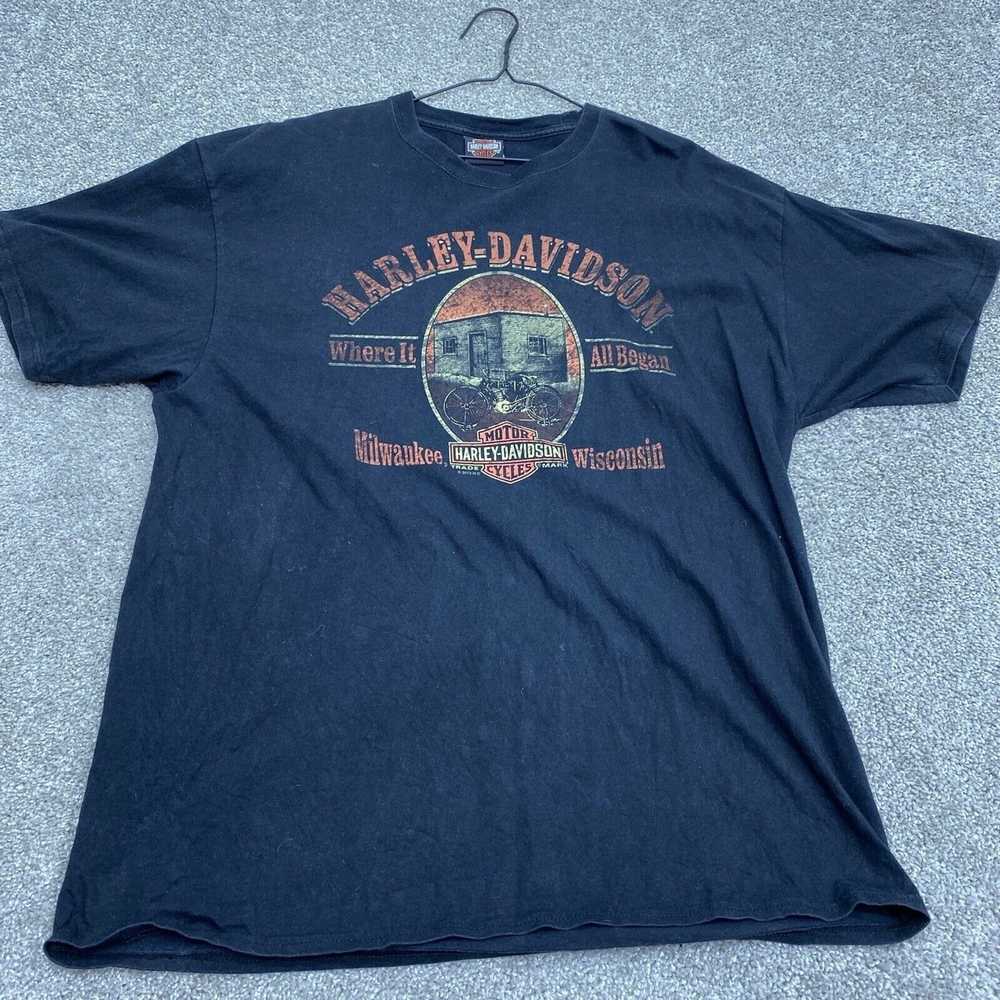 Harley Davidson Harley Davidson Shirt Adult 2XL X… - image 1