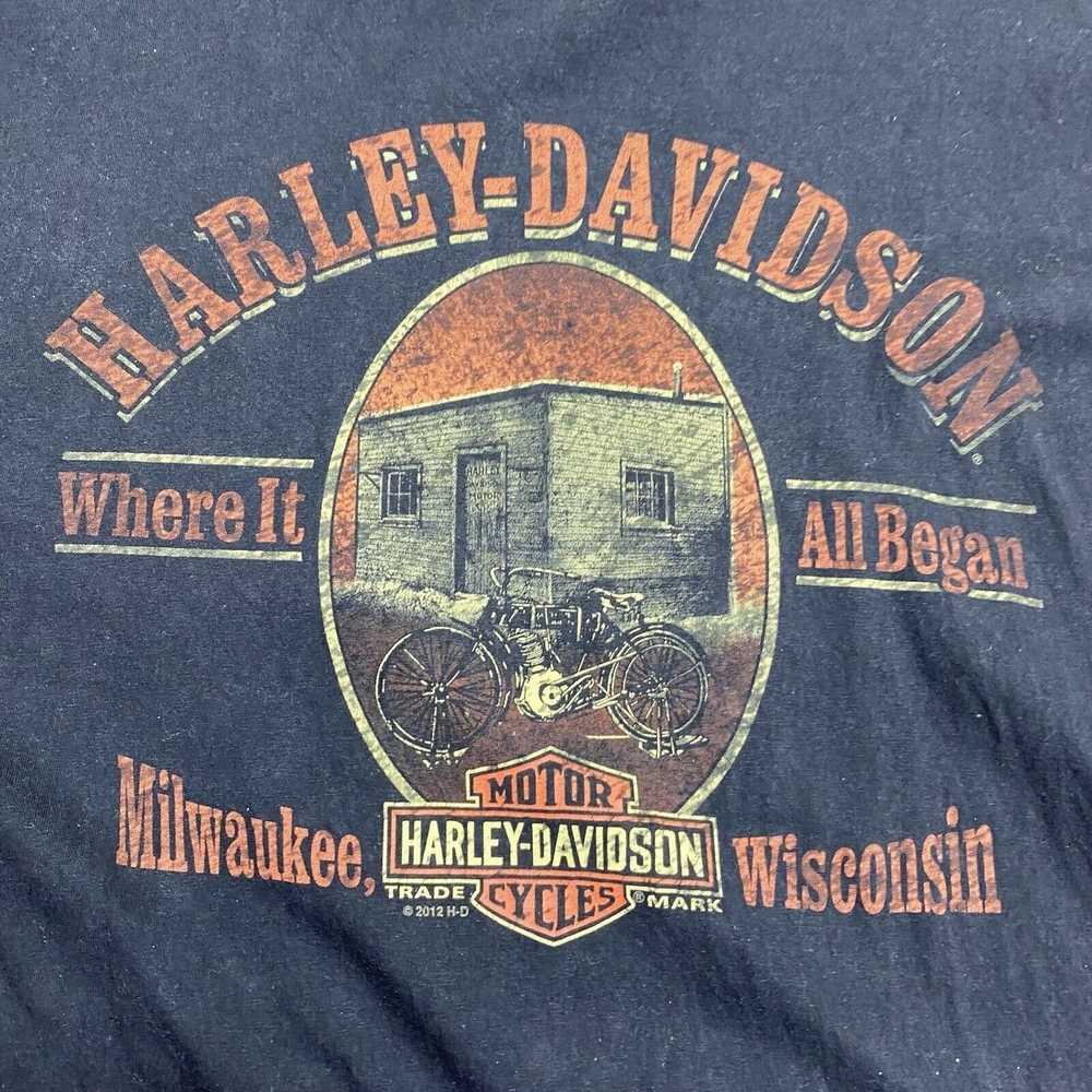 Harley Davidson Harley Davidson Shirt Adult 2XL X… - image 2