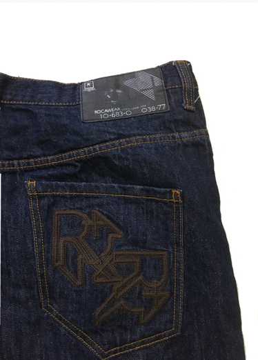 Rocawear × Vintage VTG Rocawear Baggy Blue Denim D