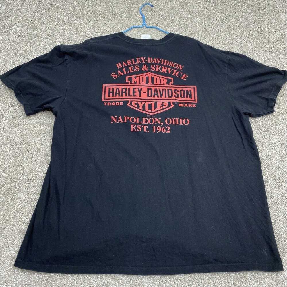 Harley Davidson Harley Davidson Shirt Adult 2XL X… - image 4