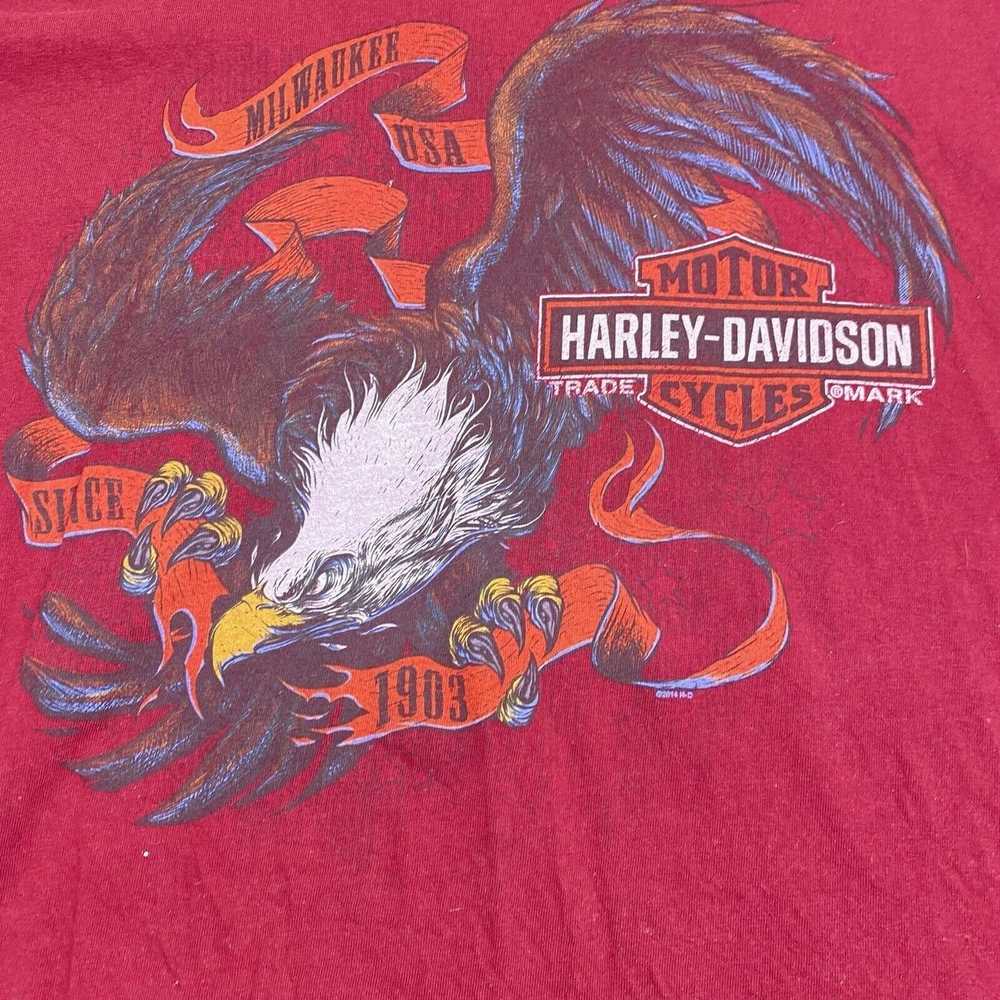 Harley Davidson Harley Davidson Shirt Adult 2XL X… - image 2