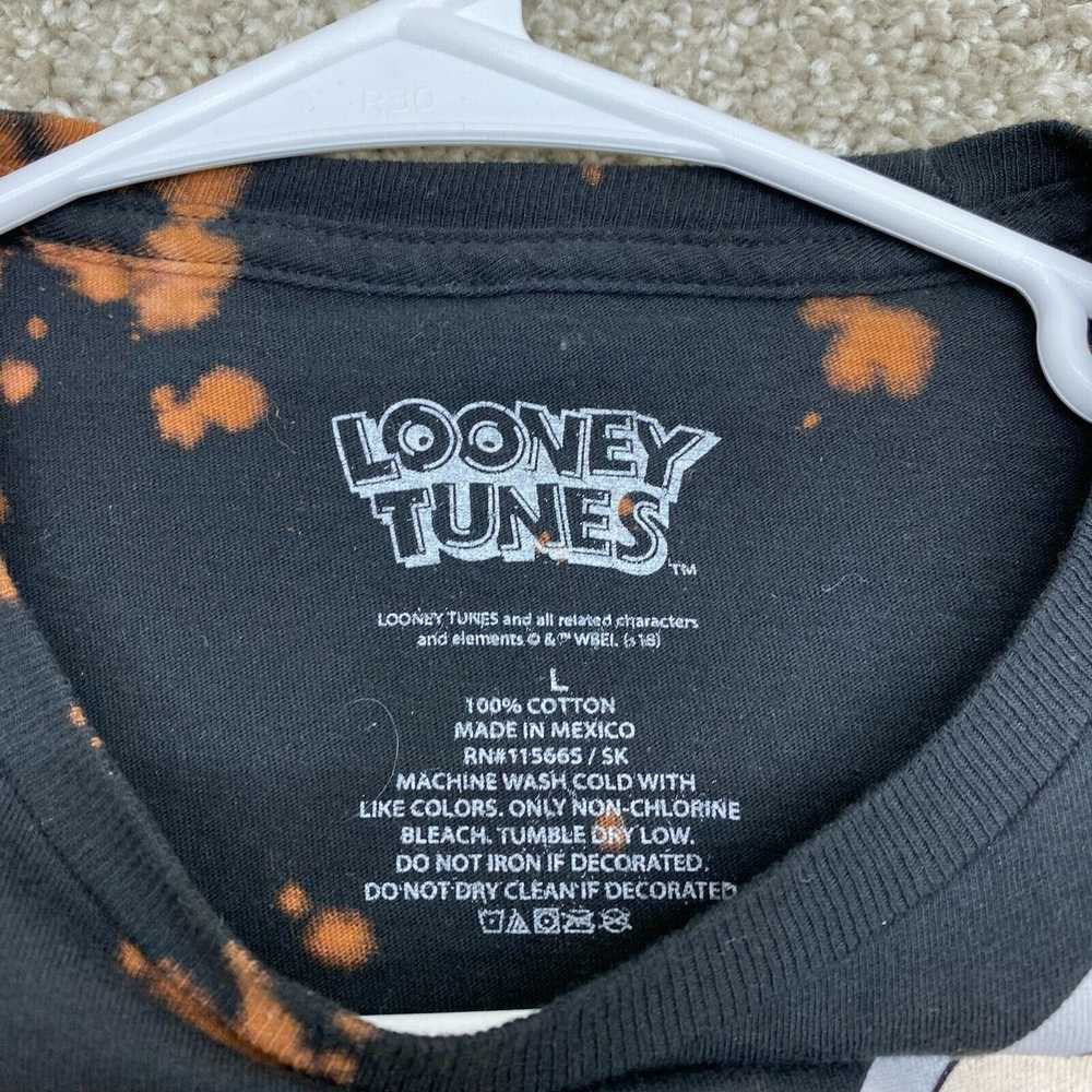 NBA Looney Tunes Adult Shirt Large Black - image 3
