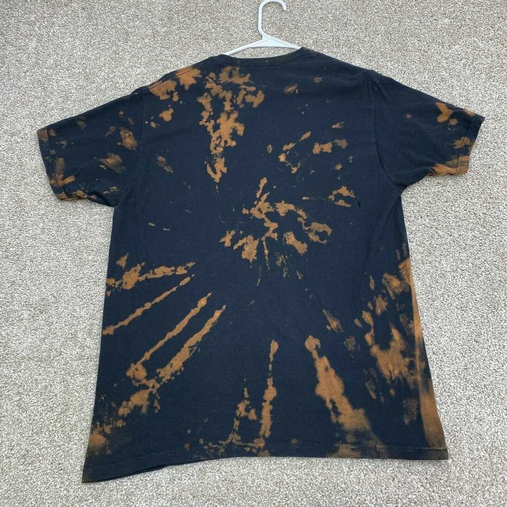 Ac/Dc AC/DC Adult Shirt Large Black Acid Wash Band - image 4