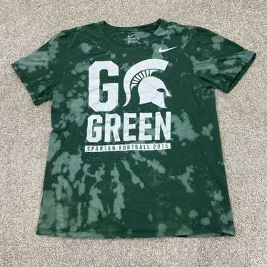 Nike Nike Michigan State Spartans Adult Shirt Lar… - image 1