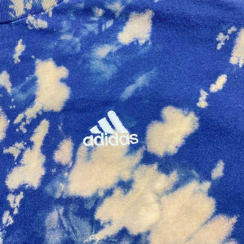 Adidas Adidas Adult Shirt Extra Large Blue Acid W… - image 2