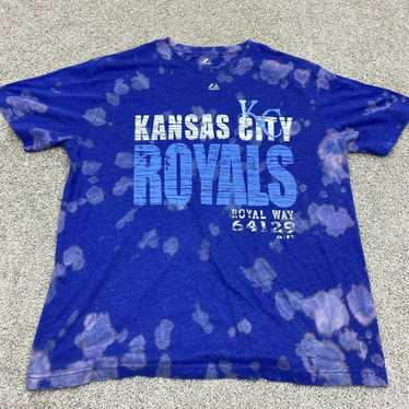 Bobby Witt Jr. Women's T-Shirt - Royal Blue - Kansas City | 500 Level Major League Baseball Players Association (MLBPA)